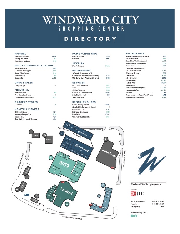 A map of a shopping center directory

Description automatically generated